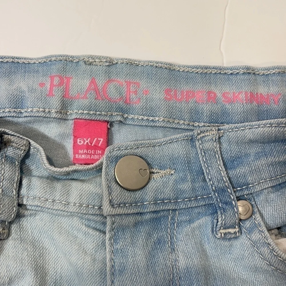𝅺CHILDREN’S Place Super Skinny Jeans Size 6X/7